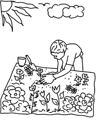 Printable vegetable garden coloring pages. Gardening Coloring Pages Best Coloring Pages For Kids