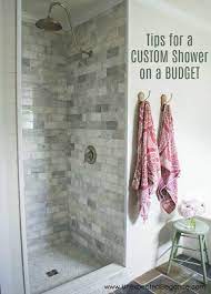 Travertine crown molding wall tile is recommended to be sealed before and after installation, since it is travertine (natural stone). Inexpensive Tricks To Give Your Tiled Shower A Custom Look