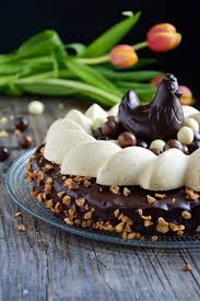 Gateau De Paques L Oeuforik Choco Praline Gateau De Paques Recette Dessert Dessert Paques