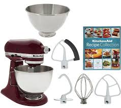 Maybe you would like to learn more about one of these? Kitchenaid 4 5qt 300w Tilt Head Mixer With 3qt Bowl Qvc Com Kitchen Aid Kitchen Aid Recipes Kitchen World