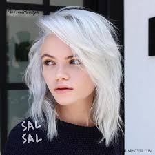 When choosing a layered hair style like this for medium length hair, it is important to think about not only the length of your hair but also the shape of your facial texture so you light blonde hairstyle with side bangs is a favorite among women with medium haircuts, and is in fact one of the most. Eye Skimming Side Bangs And Waves 40 Side Swept Bangs To Sweep You Off Your Feet The Trending Hairstyle