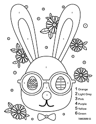 Then these easter coloring pages for kids are perfect! 3 Color By Number Easter Printables To Keep Your Kids Entertained