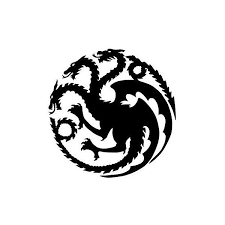 Game Of Thrones House Targaryen Sigil Vinyl Decal Game Of Thrones Houses Game Of Thrones Tattoo Game Of Thrones Shirts
