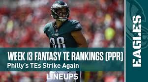 Wr ppr rankings, week 16. Week 13 Fantasy Football Tight End Rankings Ppr Philadelphia S Tight Ends Strike Again