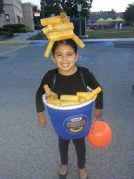 Diy Easy Mac And Cheese Costume Diy Halloween Costumes For Kids Halloween Costumes For Kids Boys Scary Halloween Costumes