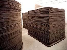 Beuys claimed he was rescued, barely alive, from the burning stuka by tatar nomads and swathed in fat and felt to resurrect him. Stacks Of Felt By Joseph Beuys