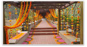 Indian wedding saree heute bestellen, versandkostenfrei. Marigold The Perfect Indian Wedding Flower Indian Wedding Flowers Wedding Walk Wedding Entrance