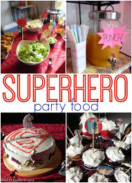 Captain america is one of the marvel's world mightiest heroes and the leader of the avengers. Superhero Party Food Mad In Crafts