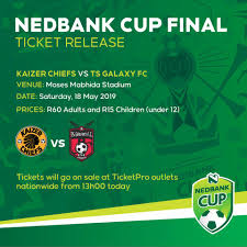 The zakhele lepasa penalty that won ts galaxy the cup vs kaizer chiefs video zakhele lepasa was the hero as his late penalty gave ts galaxy the nedbank cup crown, defeating kaizer chiefs in the. Nedbank Sport Tickets For The Nedbankcup2019 Final Facebook