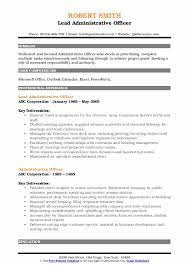 The project finance and administrative officer will provide administrative, financial and logistical support to a range of large and smaller scale projects. Administrative Officer Resume Samples Qwikresume