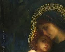 Antoine Auguste Ernest Herbert or Hebert,laddolorata,art Prints,vintage  Art,canvas Wall Art,famous Art Prints,v2252