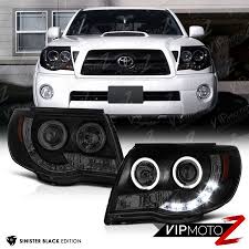 Showing the 2006 toyota tacoma prerunner v6 4x2 access cab 127.2 in. For 05 11 Toyota Tacoma Pickup Trd Black Halo Angel Eye Projector Headlight Lamp Toyota Tacoma Tacoma Headlights Toyota Tacoma Mods