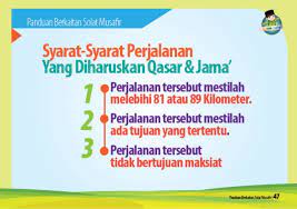 Destinasi yang dituju melebihi dua marhalah iaitu dianggarkan sejauh 85 km hingga 90 teruskan dengan lafaz niat untuk sembahyang jamak fardhu asar: Panduan Berkaitan Solat Musafir