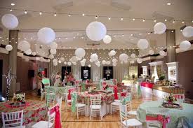 Beautiful Wedding Reception In An Lds Church Gym Love The Colors And Lights Wedding Reception Hall Beautiful Wedding Reception Wedding Reception Decorations