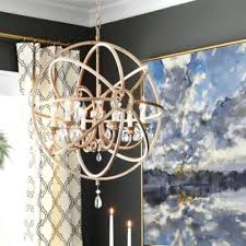 Nicolette Crystal Orb Chandelier Ballard Designs Orb Chandelier Crystal Orb Orb Light