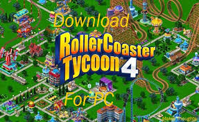 It is a perfect match for simulation in the games category. Roller Coaster Tycoon 4 For Pc Windows 10 Windows 8 8 1 7 Xp Mac