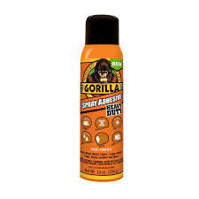 Gorilla Spray Adhesive 14 Oz 14 Fl Oz Bonding Clear Multipurpose Adhesive In The Multipurpose Adhesive Department At Lowes Com