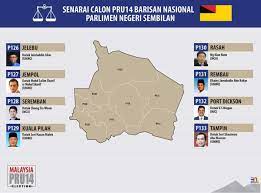It borders selangor on the north, pahang in the east, and melaka and johor to the south. Bernama Tv A Twitter Infografik Senarai Calon Barisan Nasional Bagi Parlimen Negeri Sembilan Pru14 Andapenentunya Bn N9 Negerisembilan Nogori Calonpru14 Https T Co Z9frlycksq
