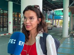 Silvia Bronchalo visita a Daniel Sancho en la cárcel de Tailandia, Surat Thani: “Hay presos de todo tipo y son otras reglas”