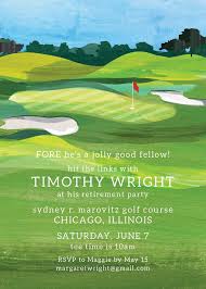 We have retirement party ideas for gifts, decor, themes & more! Golf Party Invitation Paper Source