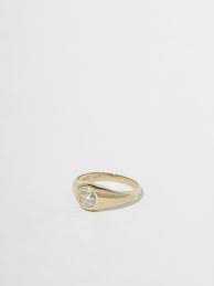 J Hannah Demi Signet Ring Pinky Signet Ring Signet Signet Ring