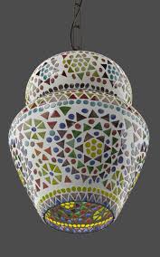 Lamp shades replacement lamp shades. Stephanie White Stained Glass Ceiling Lamp 1