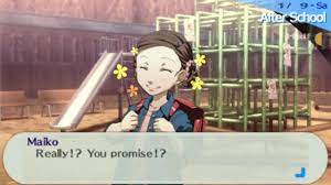 Persona 3 Portable: Maiko (Hanged Man) social link choices guide | RPG Site