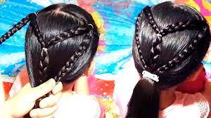 تسريحة شعر للاطفال سهله Easy Braid Hair For Little Girls Youtube