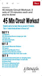 Pin By Addie Hays On Workouts Circuit Workout 45 Minute Workout Workout