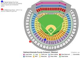 34 Complete Map Of The Oakland Coliseum