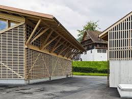 Foto Georg Aerni Ziegelbau Dachkonstruktion Architektur