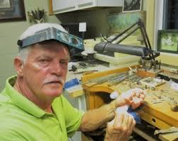 Insignia del clan escocés Scott en plata de ley maciza