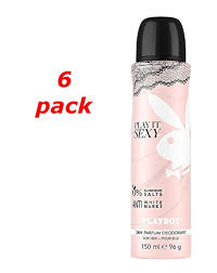 ​your body might not respond well to using the same deodorant repeatedly. Playboy Play It Sexy Deodorant Spray 150 Ml Pack Of 6 Amazon De Beauty