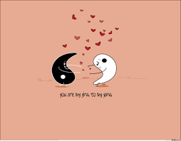 Then tuck the two hearts into one another and watch them open your heartfelt gesture. Soulmates Soulmate Funny Ying Yang Funny Relationship Memes