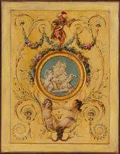 Door Panel From The Cabinet Turc Of Comte D Artois At Versailles Attributed To Jean Simeon Rousseau De La Rottiere 1747 Panel Doors Poster Prints Paneling