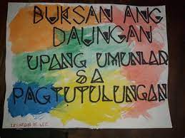 The process by which different parts of the world interact economically, politically, and culturally. Globalisasyon Poster Slogan Globalisasyon Poster Slogan In Bataan Slogans Posters Also Used In Fight Vs Drugs Image H4unteds0ul