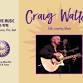 Live Music on the Patio – Craig Walter