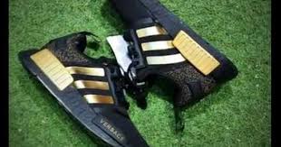 Adidas Nmd R1 Black And Gold Versace X Adidas Nmd R1 Adidas Nmd R1 Nmd Versace