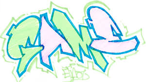 Step By Step How To Draw Graffiti Letters Write Game In Graffiti For Beginners Youtube