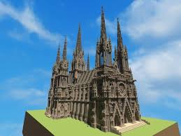 Ideal Cathedral Minecraft Project Cathedral Gothic Cathedrals Minecraft Projects