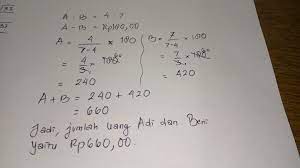 Perbandingan banyak uang dea dan mira 7 5. Cara Mencari Perbandingan Uang Cara Golden