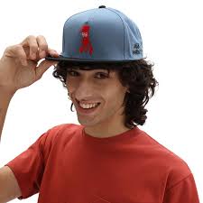 Vans x Krooked by Natas for Ray Cap (Blue)