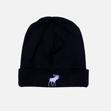 Nordic Moose Organic Cotton Hygge Beanie Midnight/icy Violet