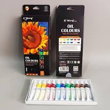 رنگ روغن 12 رنگ مدل XXX-1084 برند YaLong – هوم سنتر کیشاپلند