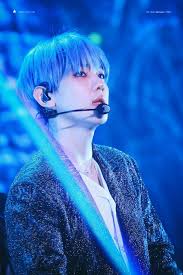  Hq 191229 Baekhyun Cr Ying0417 Baekhyun Rambut Biru Mirip Anime Baekhyun Exo Baekhyun Byun Baekhyun