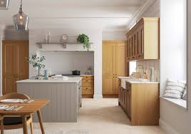 Today's shaker style this shaker kitchen in cherry wood features a furniture style island with table legs and a prep sink. Shaker Style Kitchens Ideas Inspiration Masterclass Kitchens