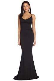 Quinn Women S Black Long Dresses Windsor Store Formal Dresses Dresses Sequin Formal Dress