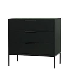 Xora kommode braun, grau, weiß , satina , metall , 9 schubladen , 118.5x78x39.6 cm , nachbildung , stehend,stehend,stehend , 001752000601. Klassische Schwarze Kommode Aus Kiefernholz Mit 3 Laden Fusse Aus Metall