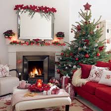 Christmas Home Decor Ideas Red Green And White Christmas Fireplace Elegant Christmas Decor Beautiful Christmas