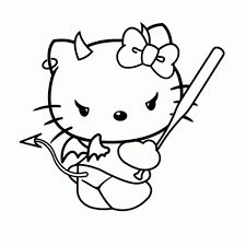 I print all these halloween coloring pages for my kids to color these blank printable and enjoy their holidays in such colorful activity fu. Get This Hello Kitty Coloring Pages Halloween Ydb5l